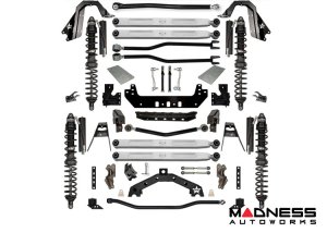 Jeep Wrangler JL Lift Kit - 4.5in - Adventure X2 Pro Elite - Long-Arm - 4DR Gas - Trail Runner Stage 1